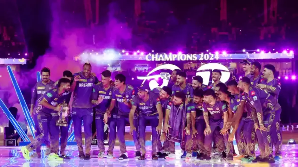 कोलकाता ने जीती तीसरी बार आईपीएल ट्रॉफी।