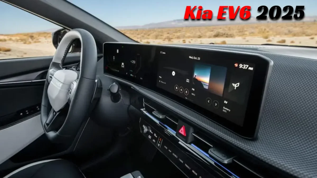 Kia EV6 2025 interior