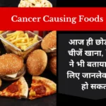 Cancer Causing Foods