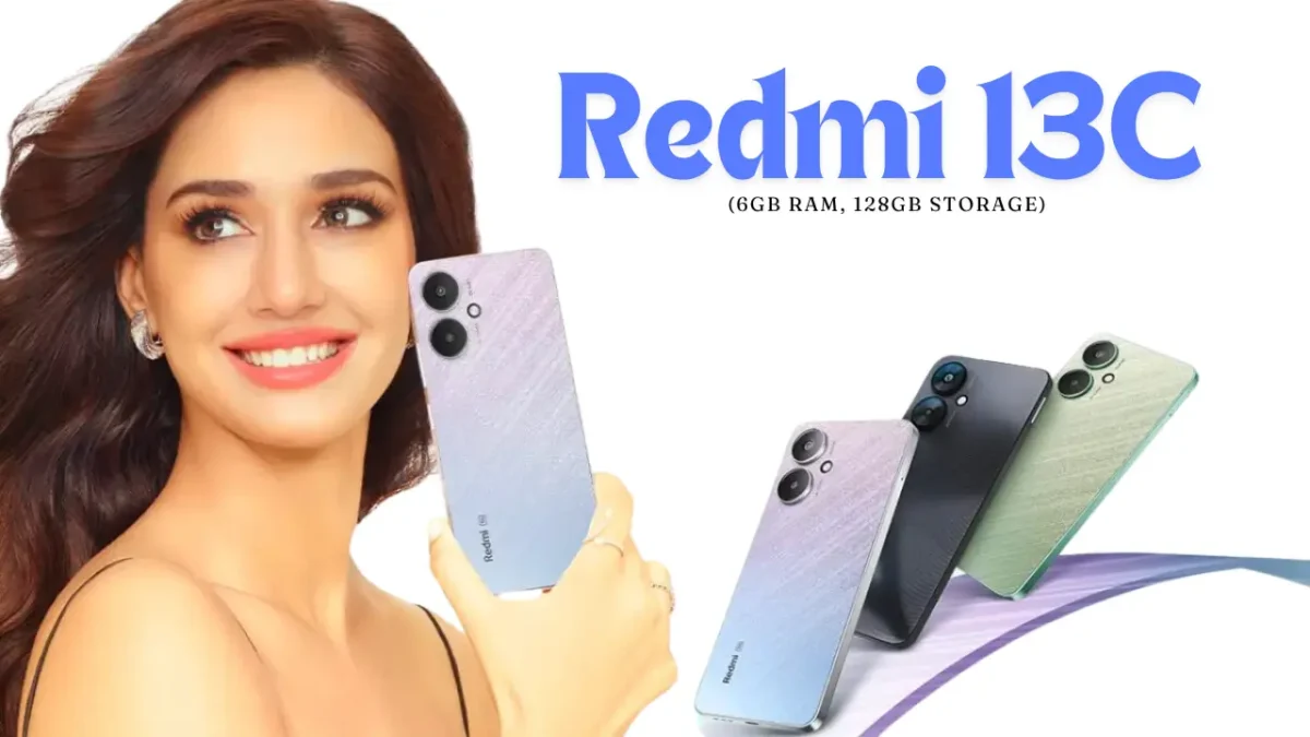 Redmi 13C (6GB RAM, 128GB Storage) 
