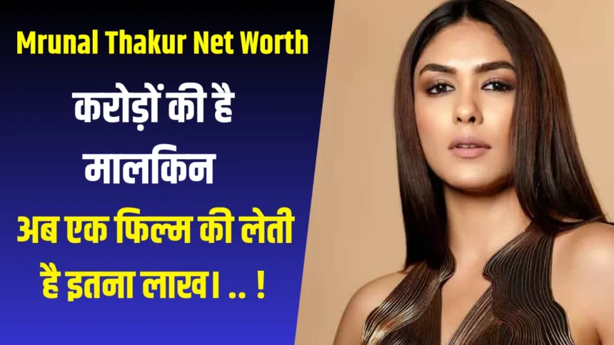 Mrunal Thakur Net Worth