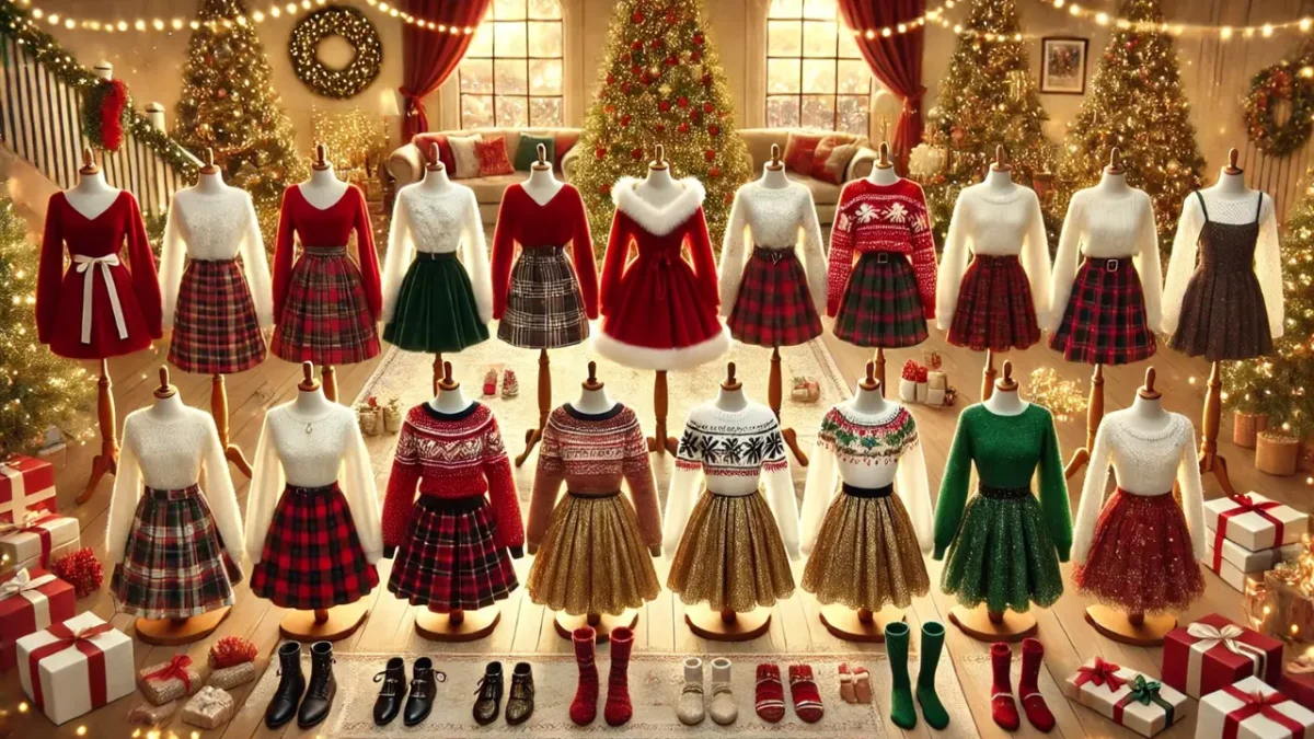 Christmas Day Outfits Ideas for Girls