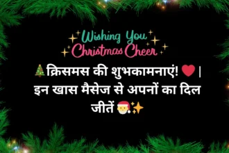 Merry Christmas Wishes in Hindi