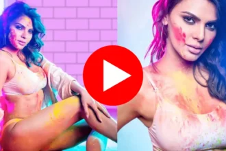 Sherlyn Chopra Holi